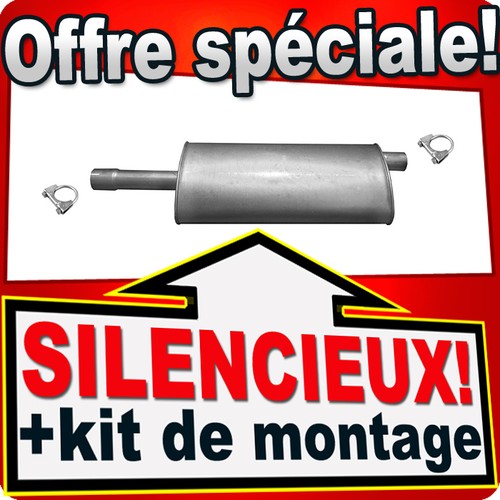Silencieux intermédiaire pour - silencieux,