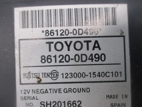 Autoradio récepteur toyota - ,