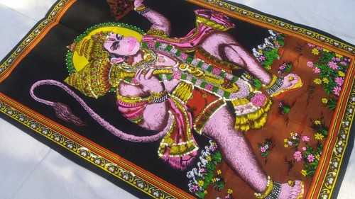 Hanuman tenture indienne - hanuman,