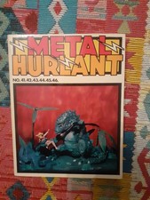 RELIURE METAL HURLANT N° 41.42.43.44.45.46.