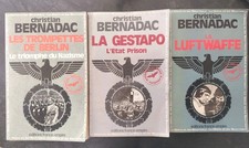 3 livres Christian BERNADAC -
