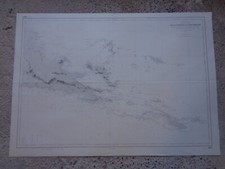 CARTE MARINE SHOM / De la pointe Keppel à la baie Hercule  - Nouvelle Guinée