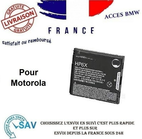 Batterie générique hp6x - ✅,