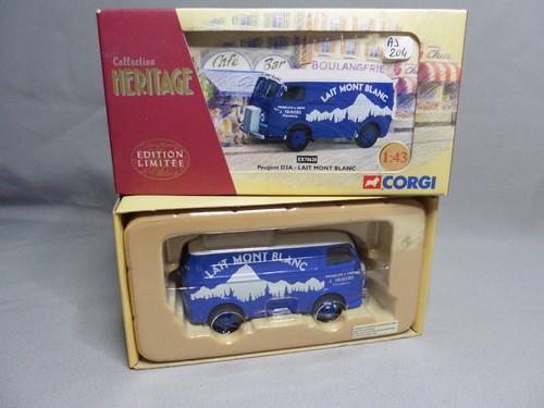 Aj204 corgi peugeot d3a - corgi, 1/43