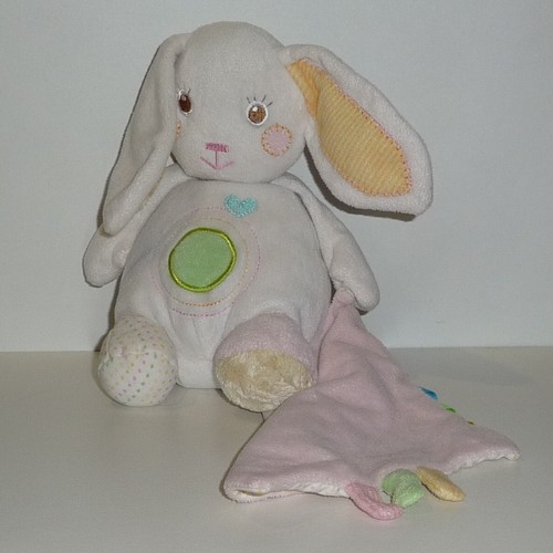 Doudou lapin auchan - lapin,