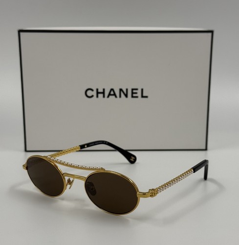 New chanel ch4297 gold - metal, &