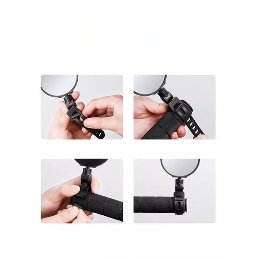 Rétroviseur vélo rotatif - rétroviseur,
