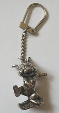 RARE FIGURINE publicitaire PORTE CLES EN METAL BRUGUERA WALT DISNEY -  PANPAN