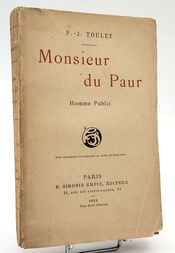 Paul jean toulet - monsieur, du
