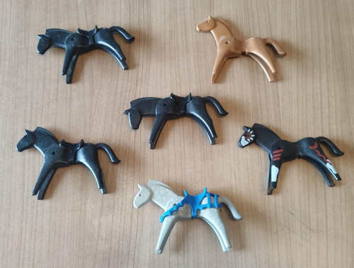 Playmobil lot chevaux - 6,
