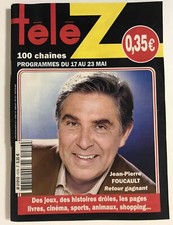 ►TELE Z  n°1079 - 2003 - JEAN PIERRE FOUCAULT - SERGE LAMA