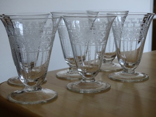 Anciens verres aperitif - 6,