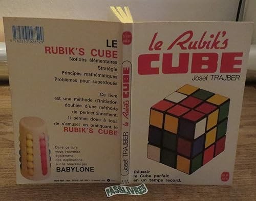Rubik cube le livre de - rubik's, (le