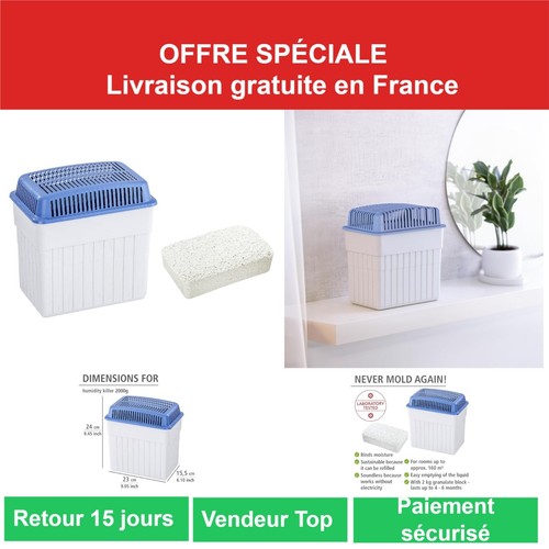 Wenko déshumidificateur air - déshumidificateur, d'air