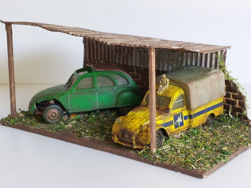 Atelier oublié citroen - 2, cv