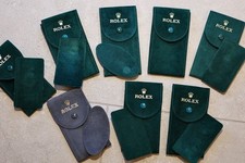 Lot Pochettes de service Rolex