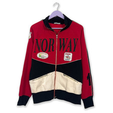 Sweat Vintage Rouge Et Noir