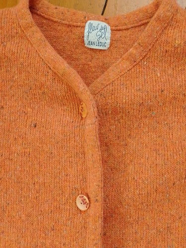 Rare cardigan fleur - de, sel