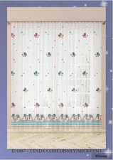 Rideau panneau voilé avec