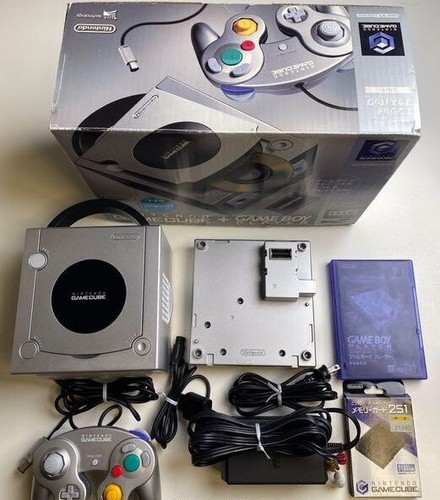Nintendo gamecube silver - gamecube,