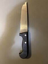 ancien couteau de cuisine Pradel inox boucher viande decoupe vintage