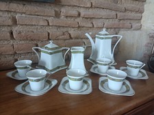 Alfred Lanternier Porcelaine de Limoges Service à café Art Nouveau circa 1930