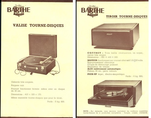 Publicité barthe - publicité,