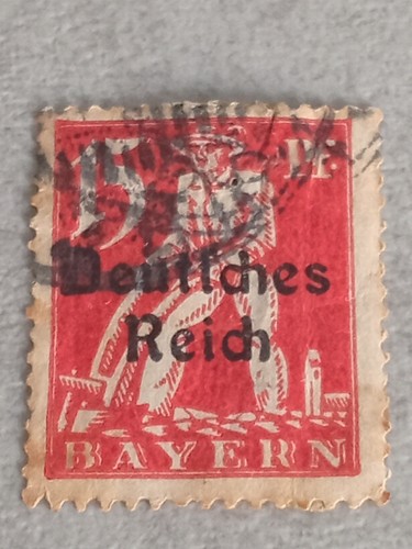 Timbre deutsche reich bayern - timbre,