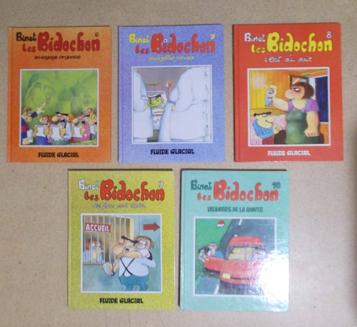 Lot albums bidochon du - lot, 5