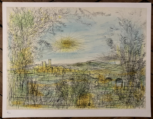 Jean carzou gravure - carzou, originale
