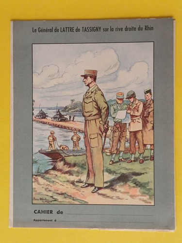 Protège cahier ancien