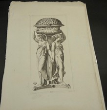 rare 44 Gravures Péquegnot Ornements Vases et Décorations d'après les maîtres