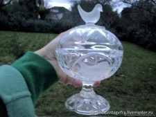 bonbonnière ancienne pied