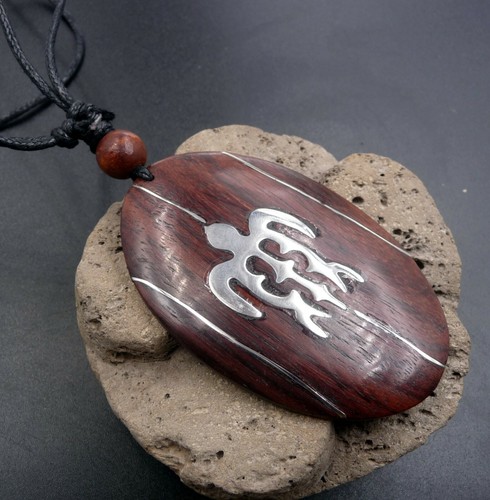 Collier pendentif tortue maori - pendentif,
