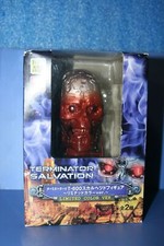TERMINATOR SALVATION T-600 SKULL HEAD BUST BURN VERSION 15 cm LIGHT UP FURYU 