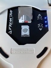 Delta DreamTray V2 for GDEMU equipped Sega Dreamcast console ( Tray sd Card )