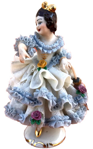 Porcelaine saxe couronne d - porcelaine,