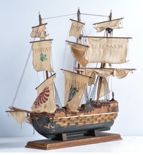 Maquette en bois , bateau de