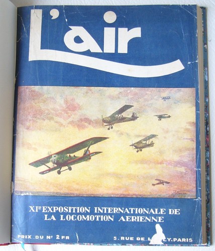 Revue air 1928 roche - "l'air,