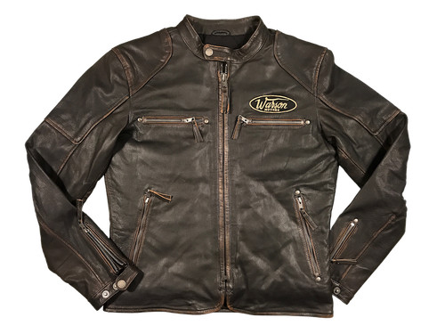 Veste blouson cuir - veste, warson