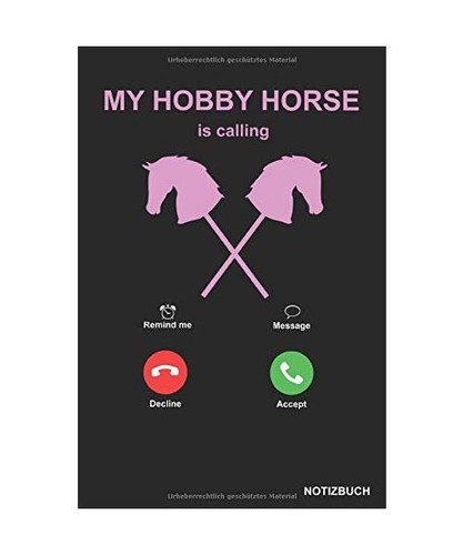 Hobby horsing call horse - horsing,