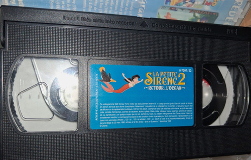 Vhs petite sirène - vhs, –