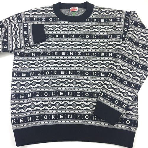 640 kenzo logo jacquard - logo,