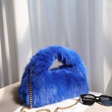 Sac femme peluche doux - peluche, avec