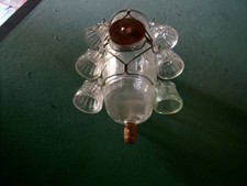 petit tonneau en verre avec