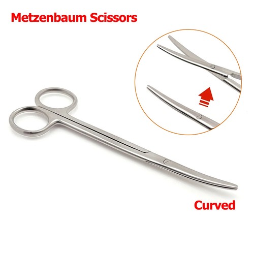 14cm metzenbaum scissors - tc,