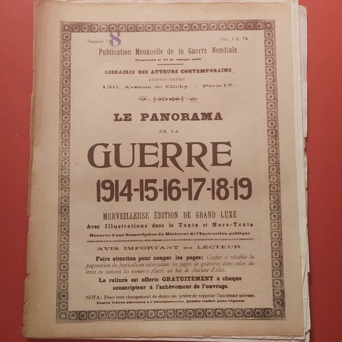Panorama la guerre - la,