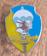 Insigne Militaire Technique NBC du 1° Régiment de Chasseurs Parachutistes /Y52