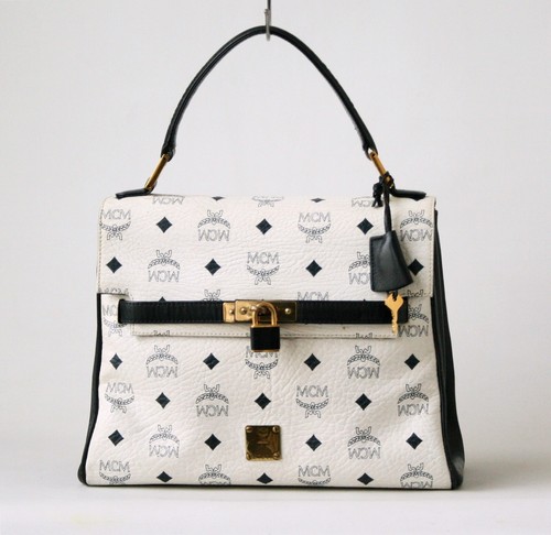 Sac mcm visetos - sac, blanc