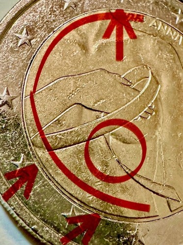 Piece euros rare 25eme - piece,